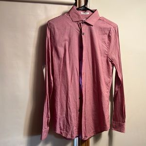Mens express extra slim dress shirt